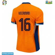 Nederland Joey Veerman #16 Hjemmedrakt EM 2024 Kortermet